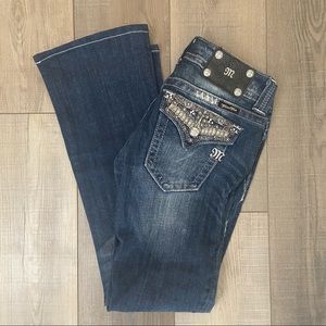 Miss Me Boot Cut Jeans! Style JP4656B9